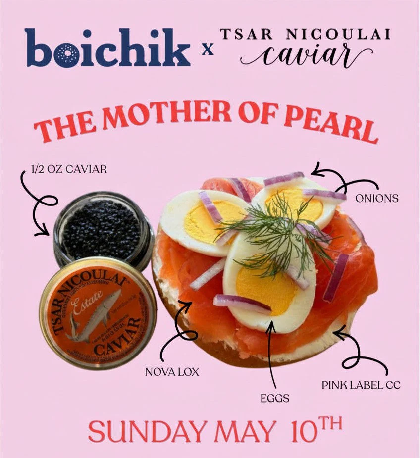 Super Special Caviar Bagel
